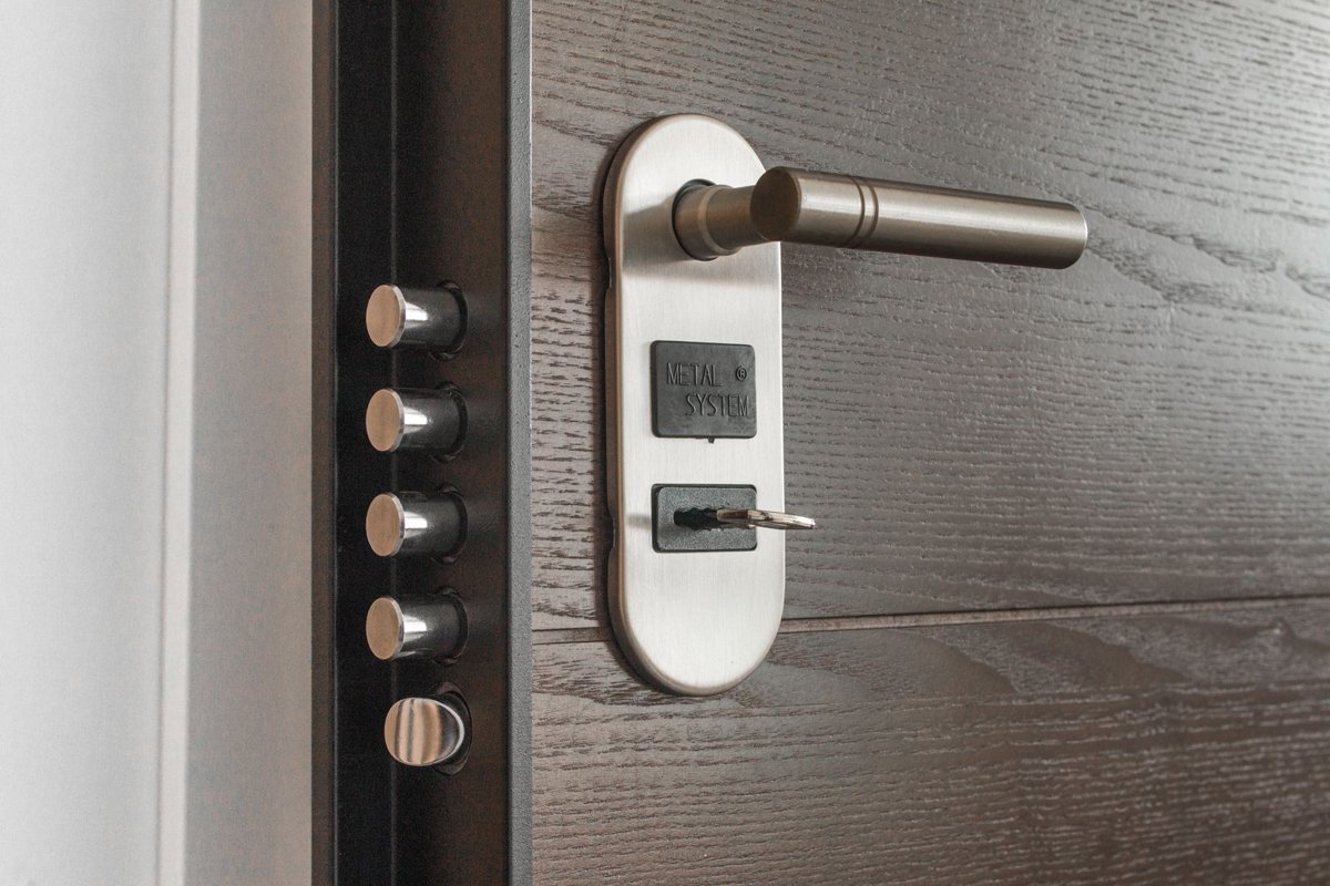 Porte blindée multipoints
